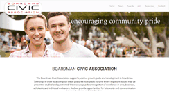 Desktop Screenshot of boardmancivic.com