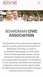 Mobile Screenshot of boardmancivic.com