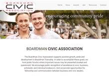 Tablet Screenshot of boardmancivic.com